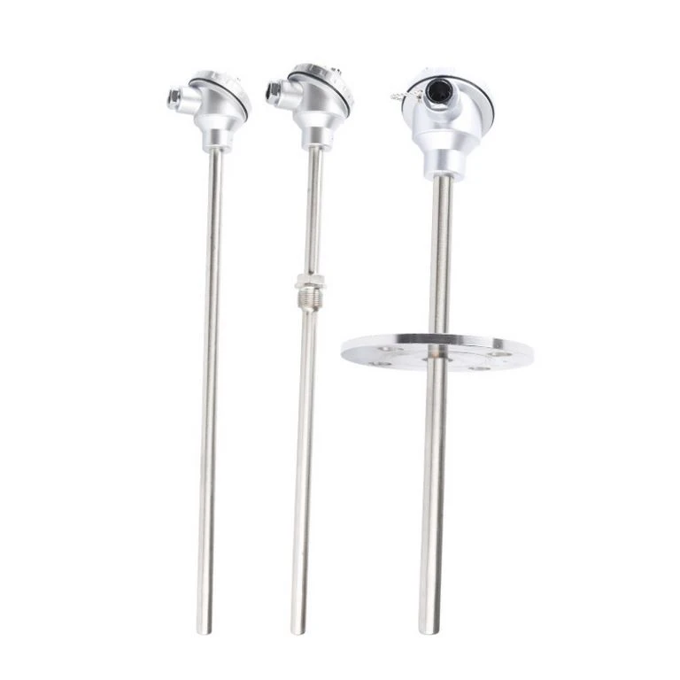 Pt100 Type High Temperature Platinum Rhodium Thermocouple with Corundum Tube4