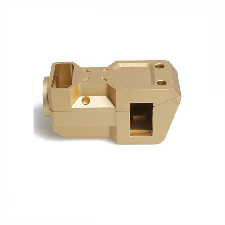 5 Axis High Speed Aluminium Brass Connector With Nut