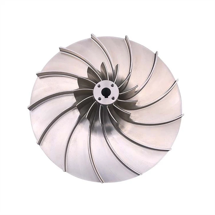 CNC Machining Of Stainless Steel Turbine Blade Parts